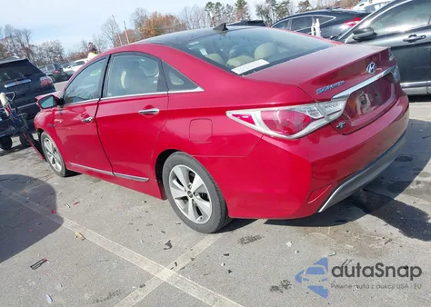2012 Hyundai Sonata Hybrid z USA, uszkodzony, nr VIN KMHEC4A4XCA023429
